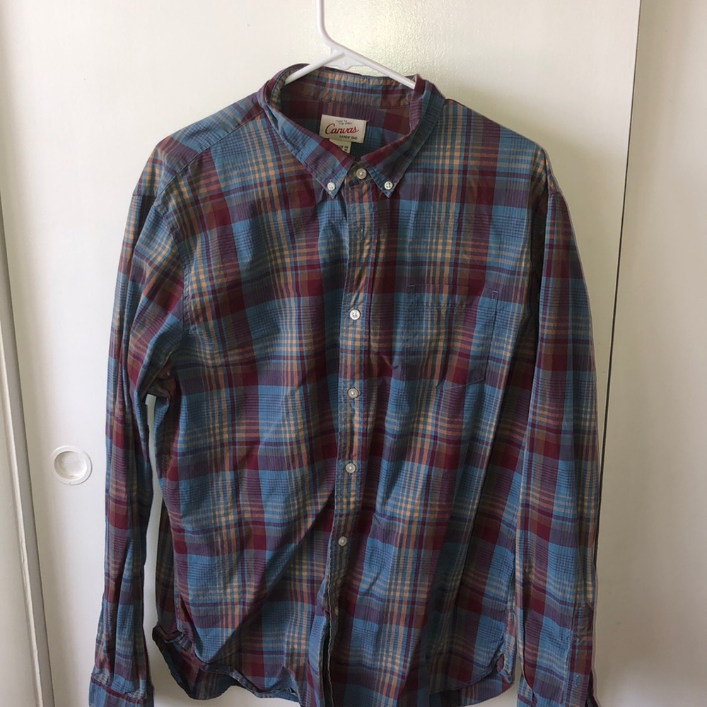 Land’s End Canvas Button Down Shirt